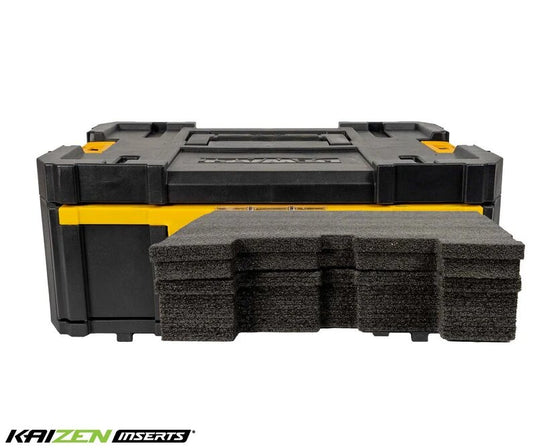 DeWalt TOUGHSYSTEM™ DWST17803 TSTAK-3 1-Drawer Stackable Organizer | Kaizen Inserts | Kaizen Foam |