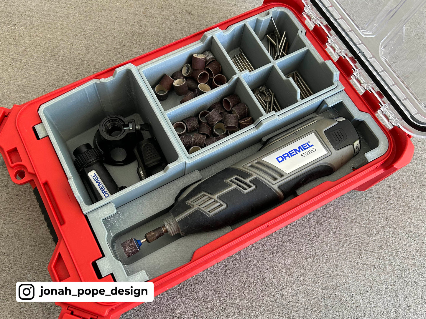 Packout™️ Compact Organizer Insert for DREMEL® 8220