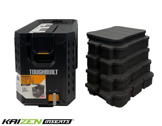 ToughBuilt StackTech Compact Tool Box - Kaizen Inserts (foam inserts only)