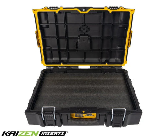 DeWalt TOUGHSYSTEM 2.0 Large Tool Box DWST08165 | Kaizen Inserts | Kaizen Foam |