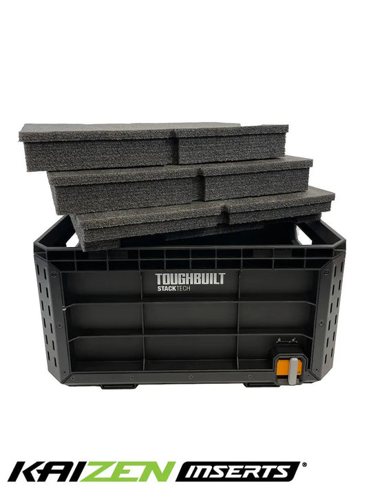 ToughBuilt StackTech Tool Crate - Kaizen Inserts (foam inserts only)