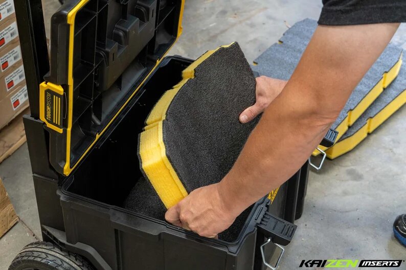 DeWalt TOUGHSYSTEM™ 2.0 24 in. Mobile Tool Box - DWST08450 | Kaizen Inserts | Kaizen Foam |