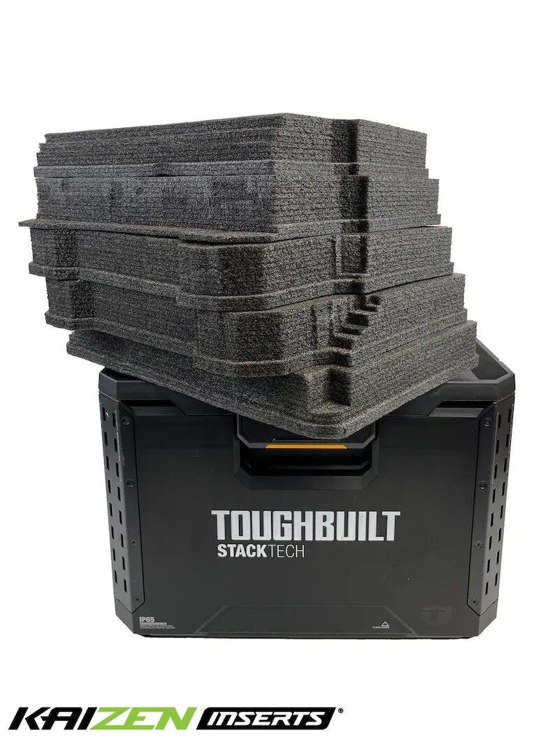 ToughBuilt StackTech Rolling Tool Box - Kaizen Inserts (foam inserts only)