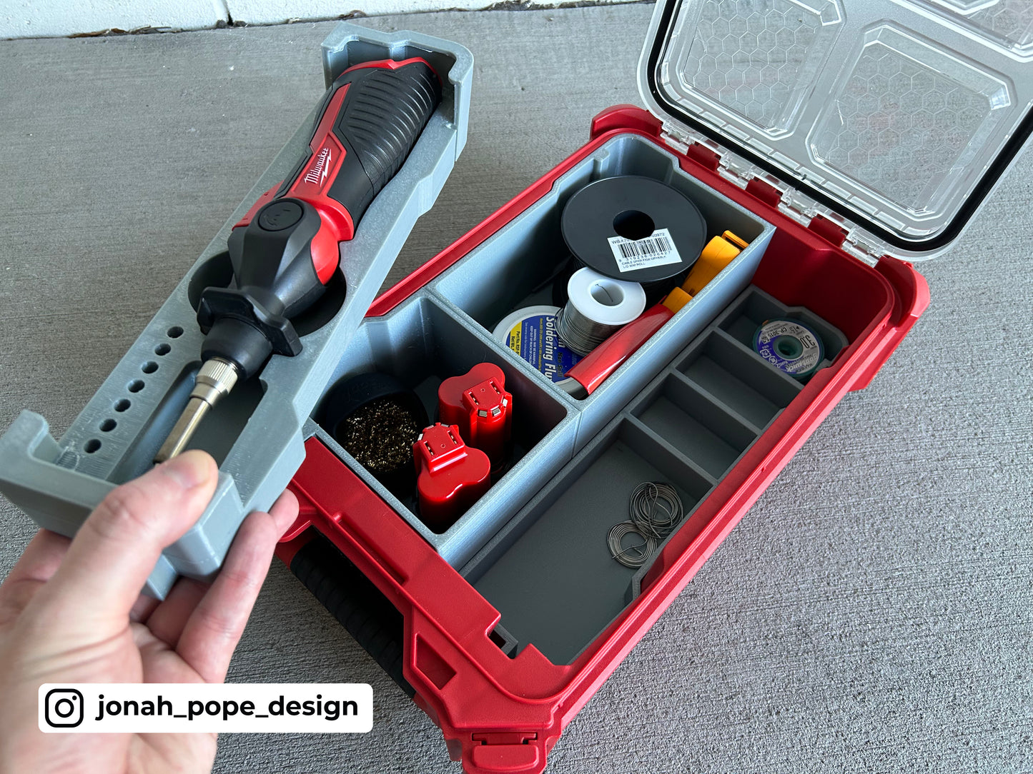 M12™ Soldering Iron Insert for Compact Organizer