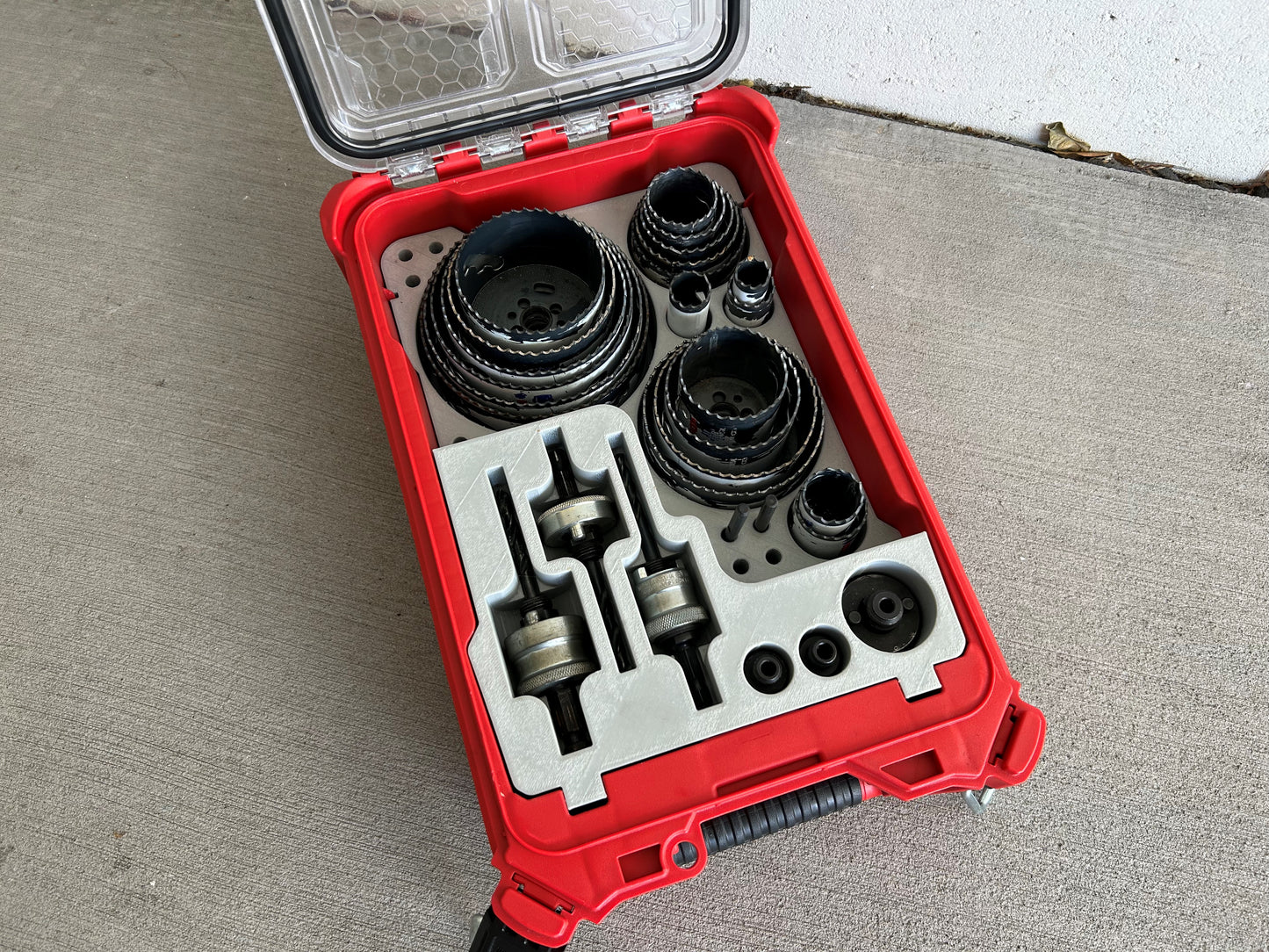 Hole Saw Set Insert for Compact Organizer