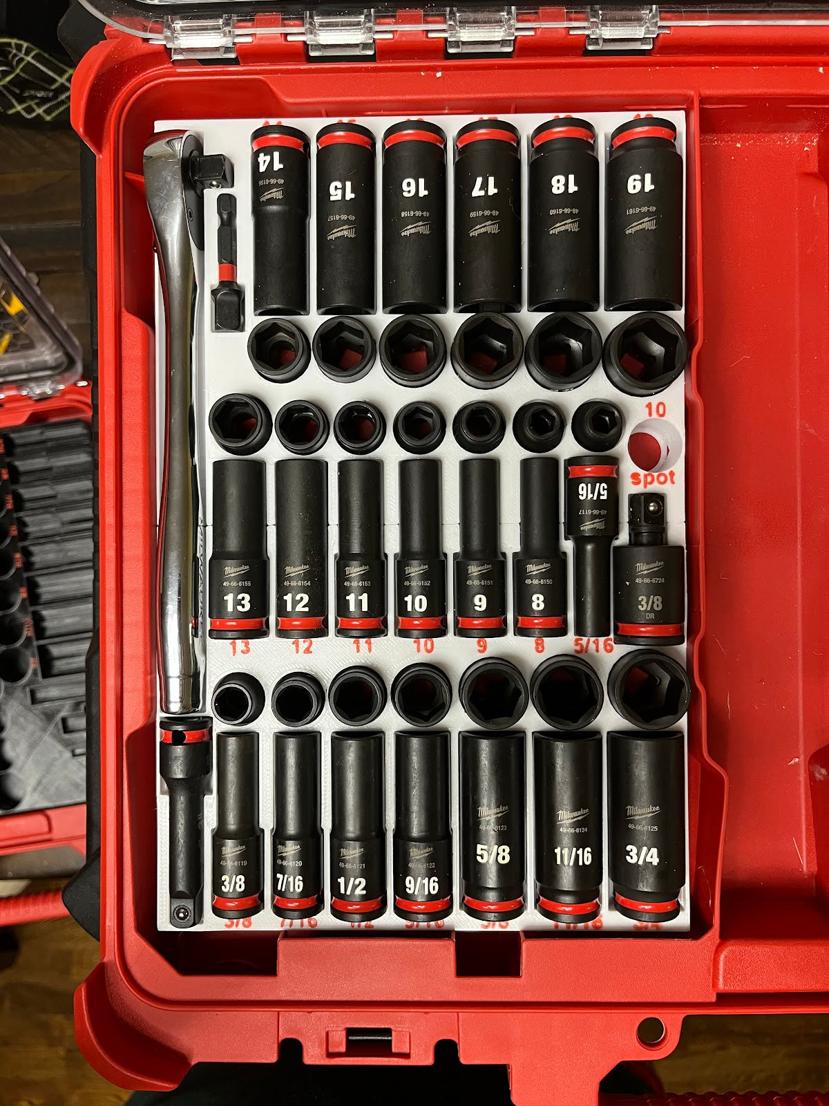 3/8" 43-Piece Impact Socket Set + Ratchet Insert (IST-R)