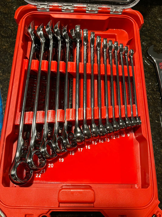 Metric Combination Wrench Packout Insert (OEW-M)