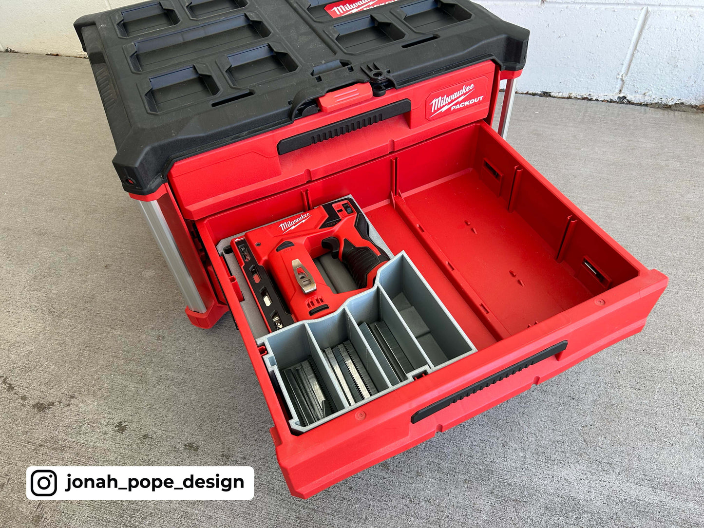 PACKOUT™ Drawer Insert for M12™ 3/8" Crown Stapler