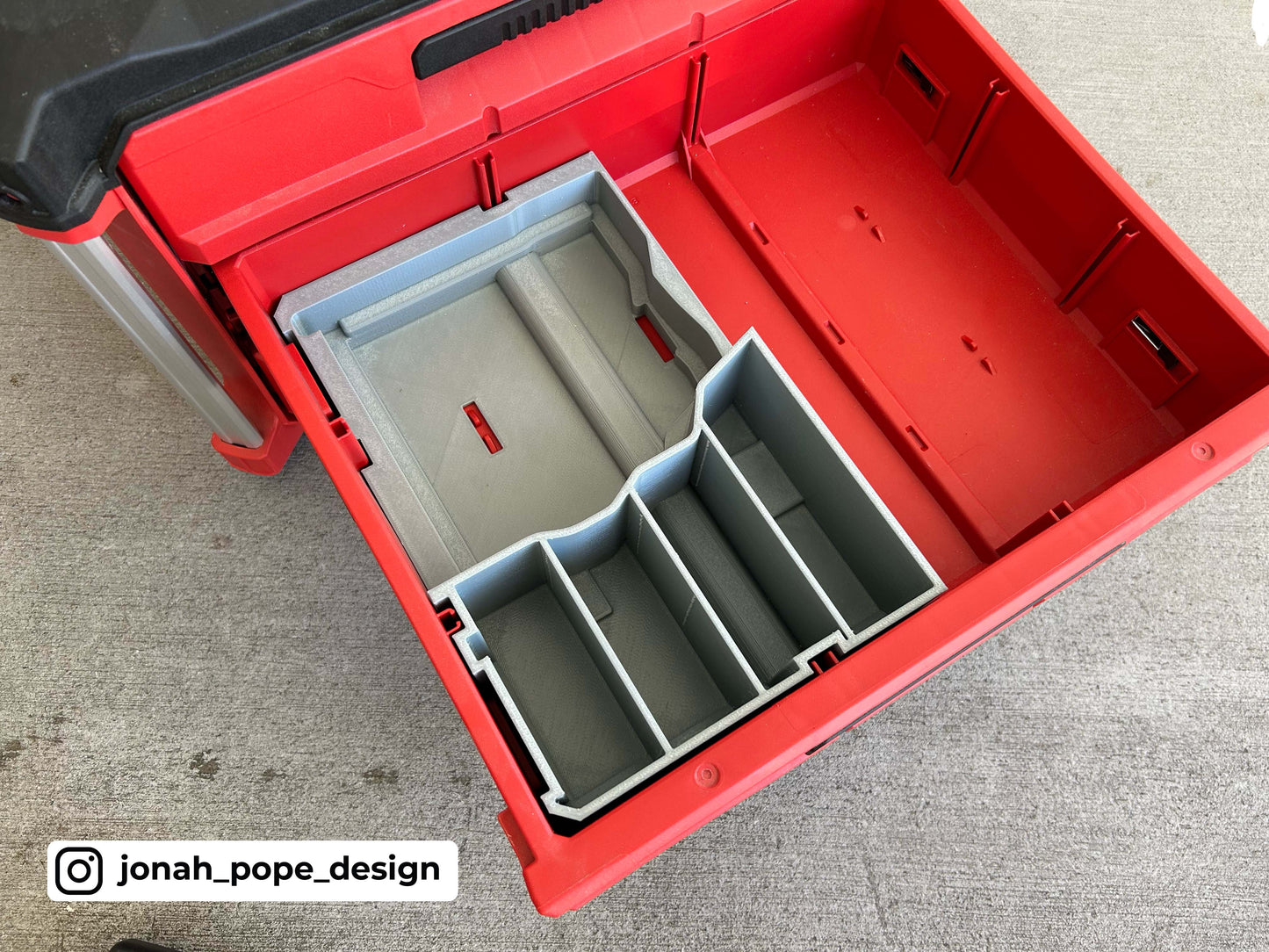 PACKOUT™ Drawer Insert for M12™ 3/8" Crown Stapler