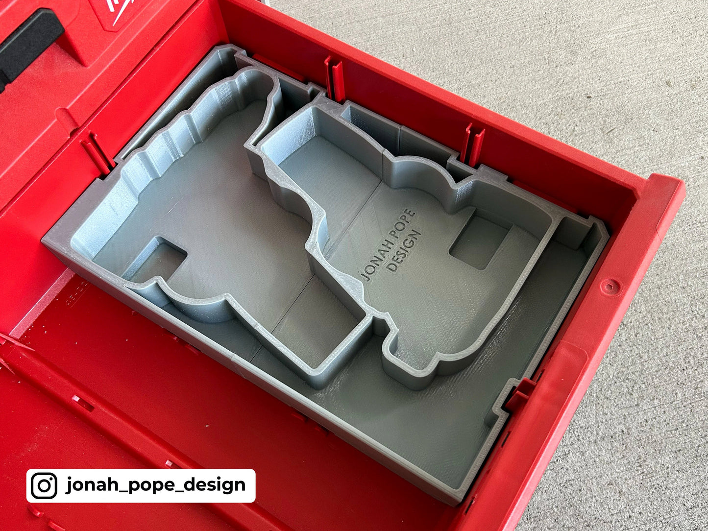 Packout™️ Drawer Insert for M12 FUEL™ Hammer Drill (Gen 2) and SURGE™ Driver