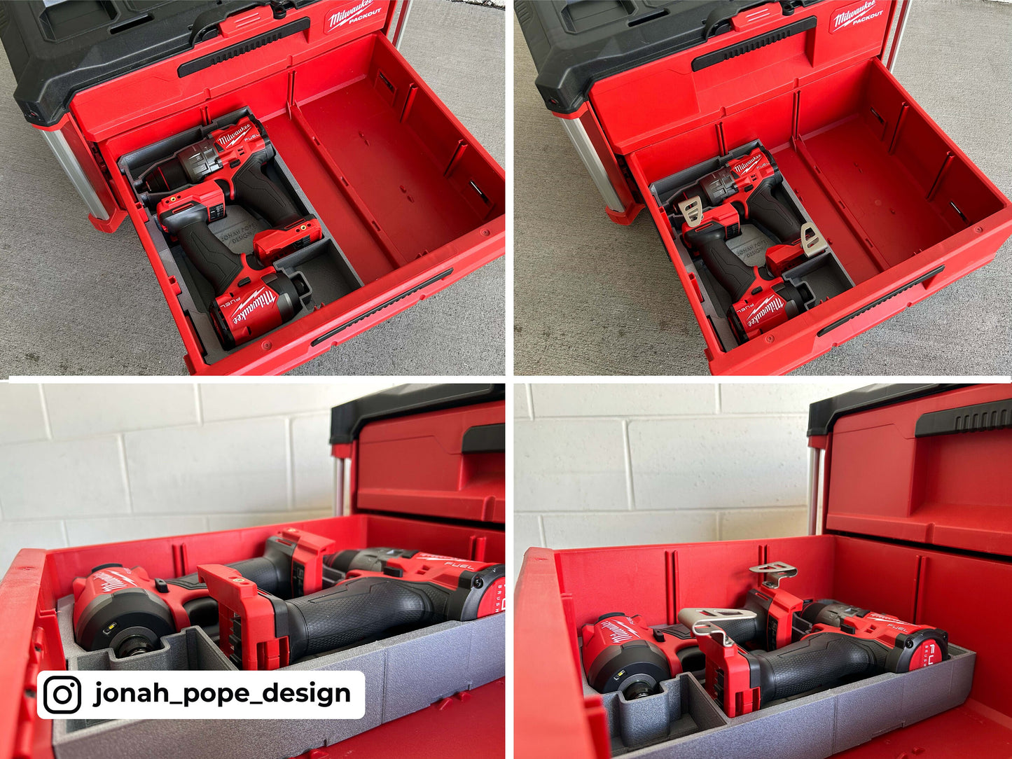 PACKOUT™️ Drawer Insert for M18 FUEL™ Drill and Impact Driver (Gen 4)