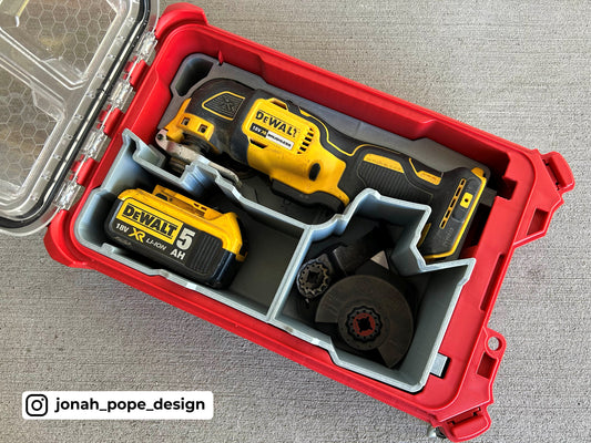 PACKOUT™️ Compact Organizer Insert for Dewalt 20V MAX* XR® Oscillating Multi-Tool