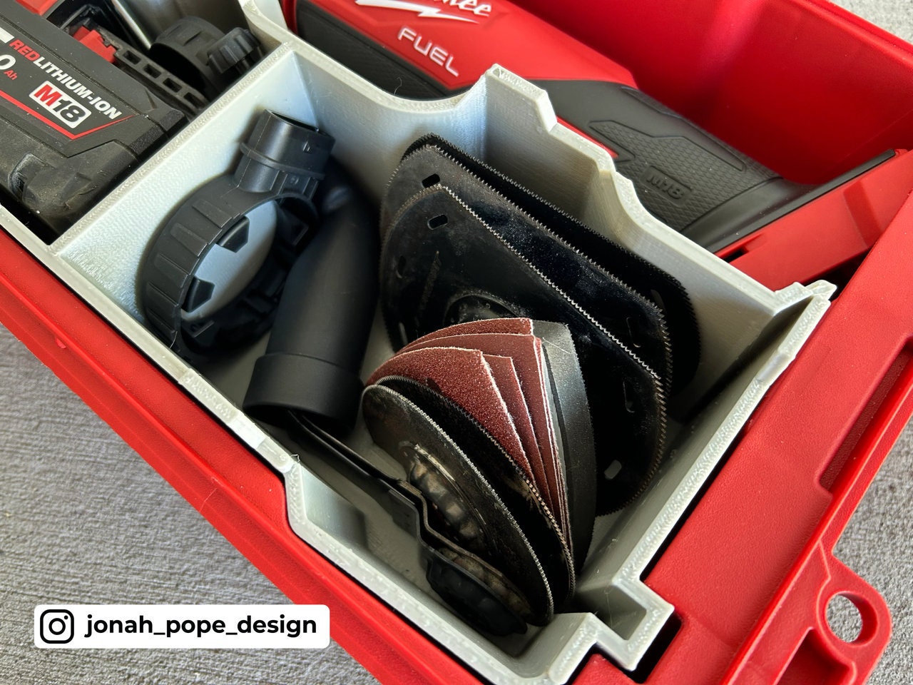 PACKOUT™️ Compact Organizer Insert for M18 FUEL™ Oscillating Multi-Tool