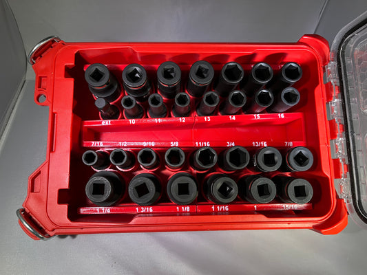 1/2" 29-Piece Impact Socket Set Insert (IST-H)