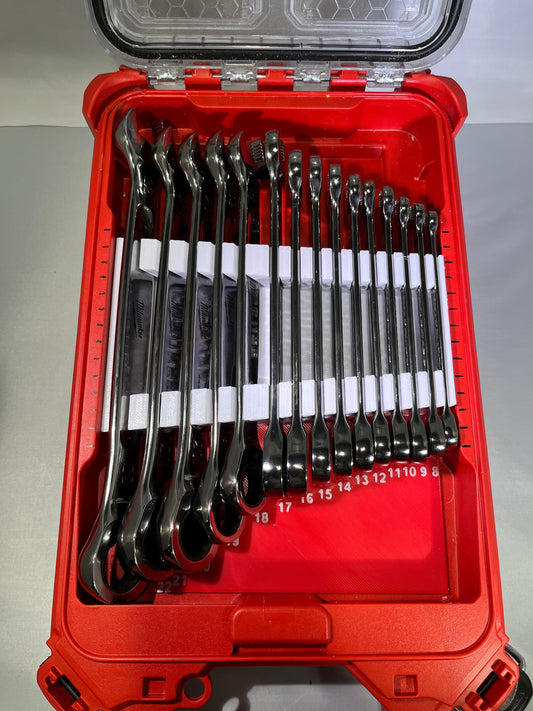 Metric Ratcheting Combination Wrench Packout Insert (RCW-M)